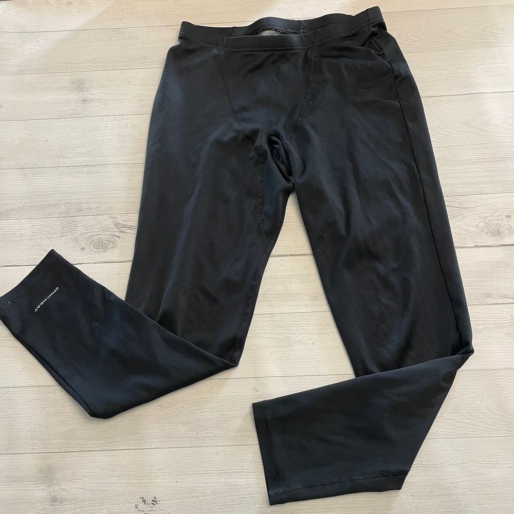 Columbia boys black baselayer pants large 14/16
